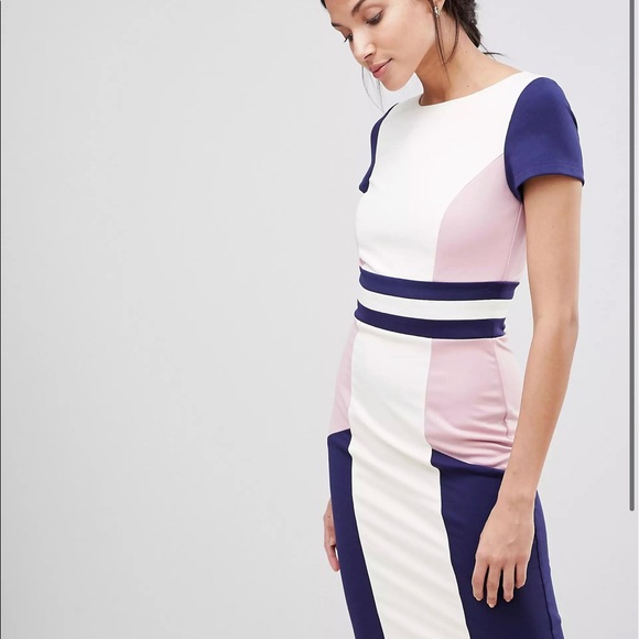 🩷 NEW ASOS midi dress 🩷 - Picture 1 of 6